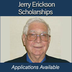 2019 Jerry Erickson Educational Scholarships are Available